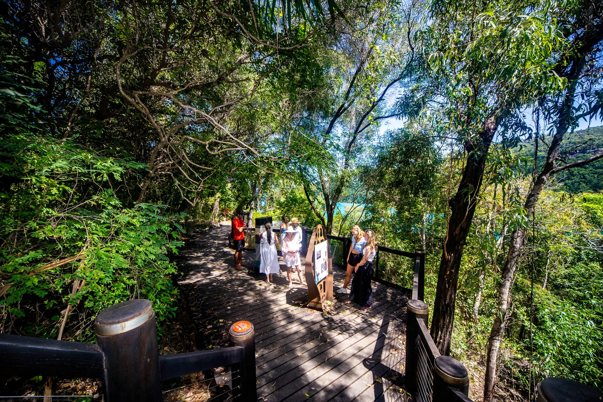 Ngaro cultural site in Nara Inlet, Hook Island