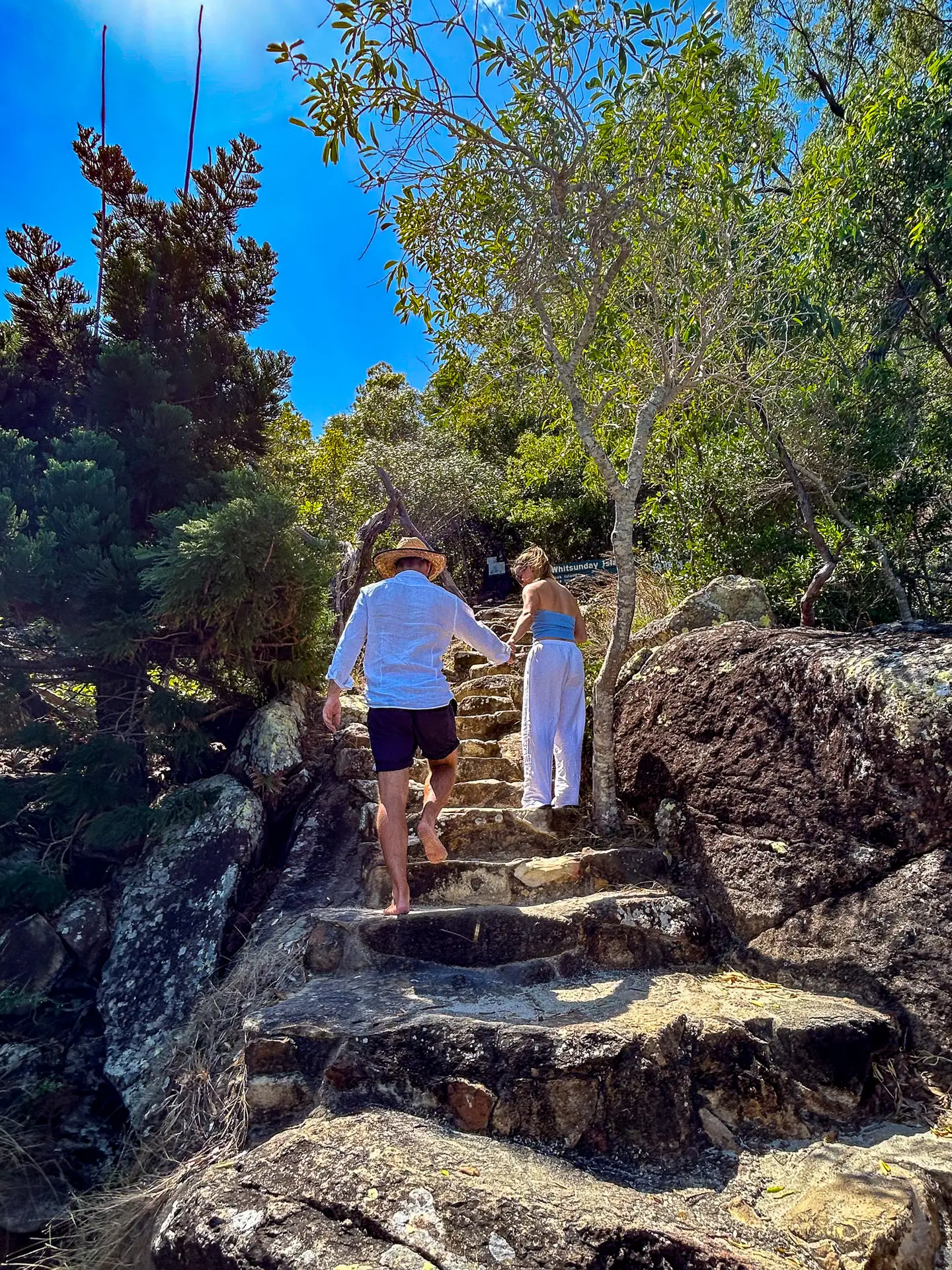 Nara Inlet walking track on Hook Island Whitsundays