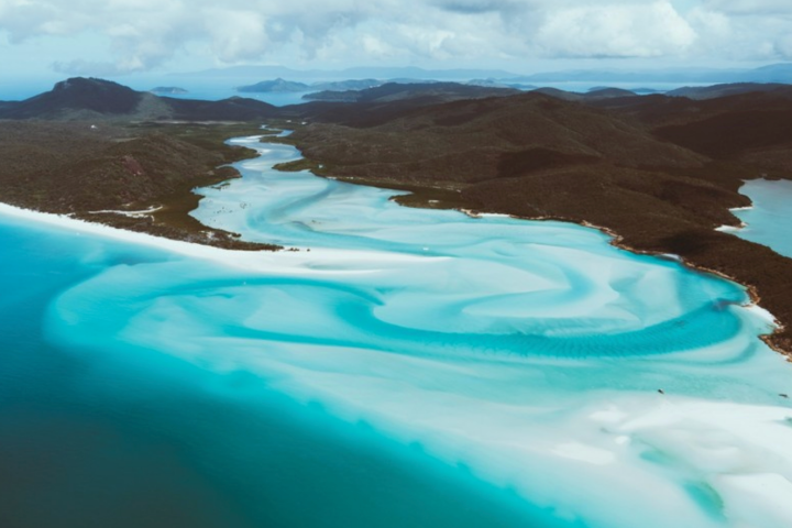 a view of a mountain
