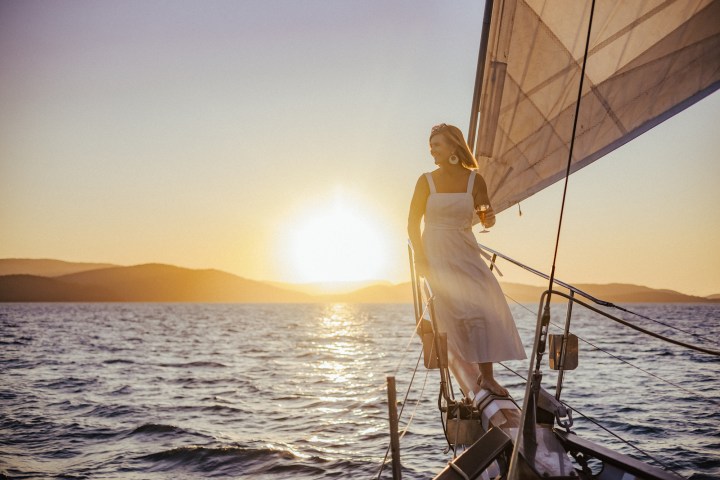 Lady Enid sunset sail from Airlie Beach, Whitsundays